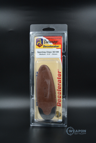 Затыльник Pachmayr SC100 коричневый, резиновый, средний