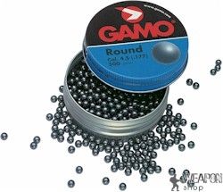Шарики свинцовые GAMO Round 4,5мм 0,53г (500шт)