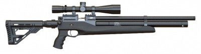 Пневматическая винтовка PCP ATAMAN M2R Тактик Тип-4 (Чёрный) 4.5