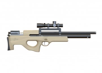 Пневматическая винтовка PCP ATAMAN M2R Булл-пап Тип-1 (Soft-Touch Песочный) 4.5