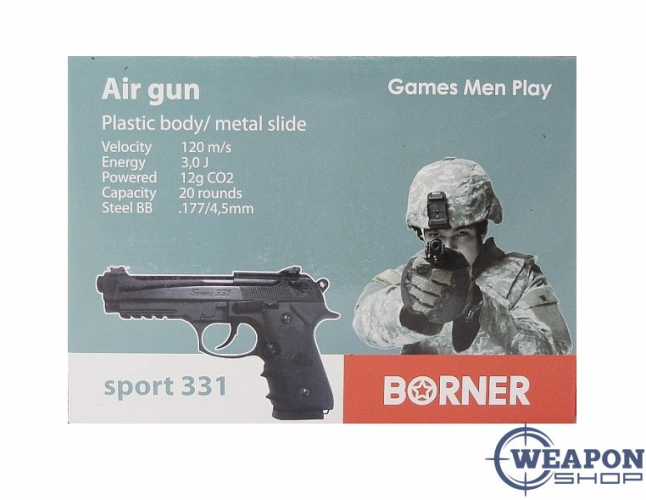 Пневматический пистолет Borner Sport 331