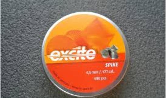 Пули пневматические H&N Excite Spike 4,5мм 0,56г (400шт)