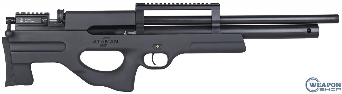 Пневматическая винтовка PCP ATAMAN M2R Булл-пап Тип-1 (Soft-Touch Чёрный) 6.35