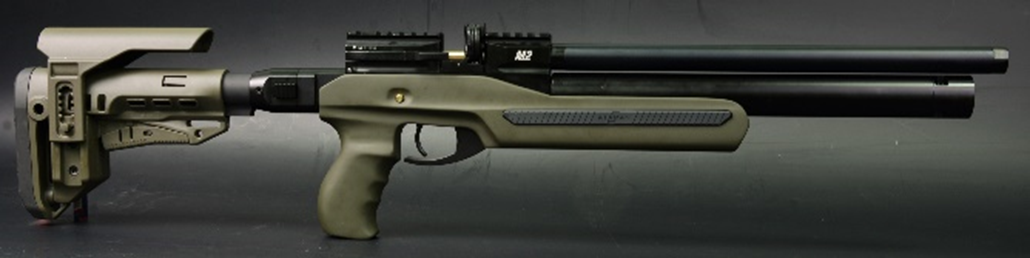 Пневматическая винтовка PCP ATAMAN M2R Ultra-C (Soft-Touch Оливковый, регулируемая щека) 5.5