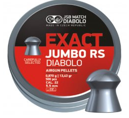 Пули пневматические JSB Exact Jumbo RS Diabolo 5,52мм 0,870г (500шт)