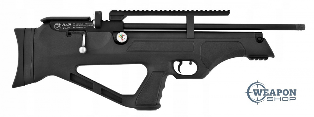 Пневматическая винтовка PCP Hatsan FLASHPUP 6.35 (Пластик)