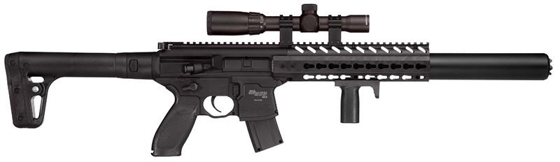 Пневматическая винтовка SIG Sauer MCX-177-BLK-S