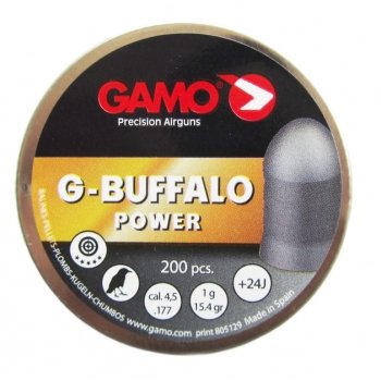 Пули пневматические GAMO G-Buffalo 4,5мм 1,0г (200шт)