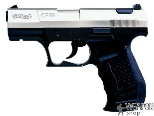 Пневматический пистолет Umarex Walther CP 99 Nickel 412.00.01