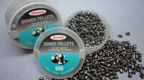 Пули пневматические Люман Domed Pellets 4,5мм 0,57г (500шт)